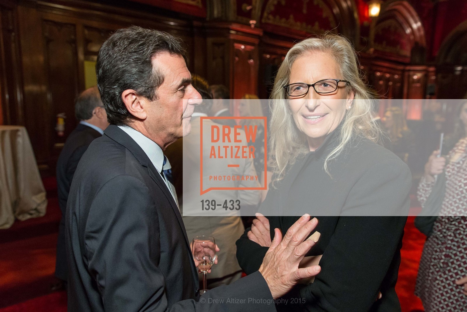 Neal Benezra, Annie Leibovitz, SFMOMA Contemporary Vision Award, Regency Ballroom. 1300 Van Ness, November 3rd, 2015
