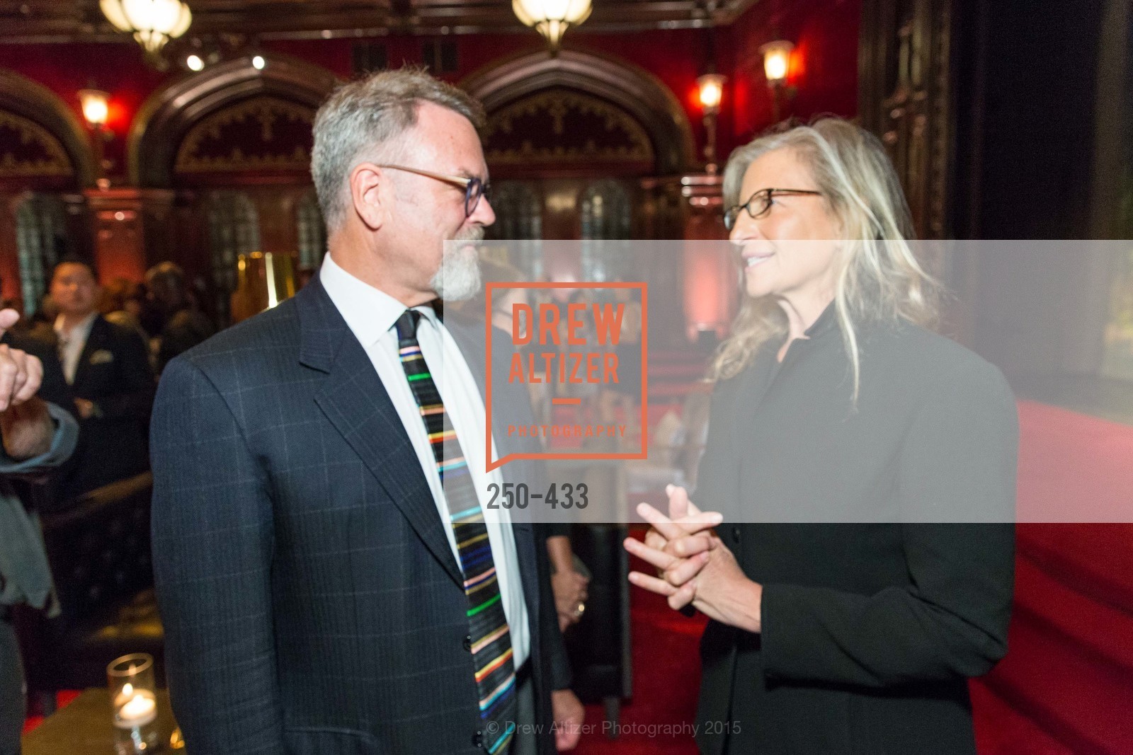 Nion McEvoy, Annie Leibovitz, SFMOMA Contemporary Vision Award, Regency Ballroom. 1300 Van Ness, November 3rd, 2015