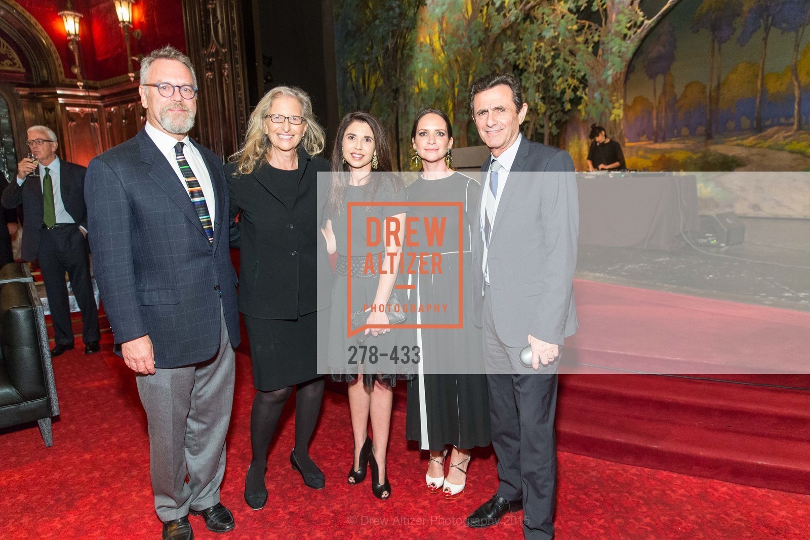 Nion McEvoy, Annie Leibovitz, Candace Cavanaugh, Courtney Dallaire, Neal Benezra, SFMOMA Contemporary Vision Award, Regency Ballroom. 1300 Van Ness, November 3rd, 2015,Drew Altizer, Drew Altizer Photography, full-service agency, private events, San Francisco photographer, photographer california