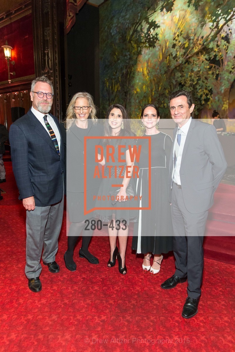 Nion McEvoy, Annie Leibovitz, Modern Art Council President Candace Cavanaugh, Courtney Dallaire, SFMOMA Director Neal Benezra, SFMOMA Contemporary Vision Award, Regency Ballroom. 1300 Van Ness, November 3rd, 2015,Drew Altizer, Drew Altizer Photography, full-service agency, private events, San Francisco photographer, photographer california