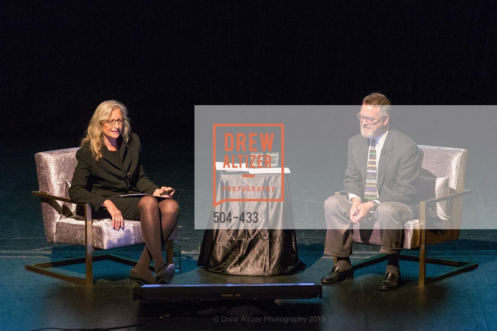 Annie Leibovitz, Nion McEvoy, SFMOMA Contemporary Vision Award, Regency Ballroom. 1300 Van Ness, November 3rd, 2015