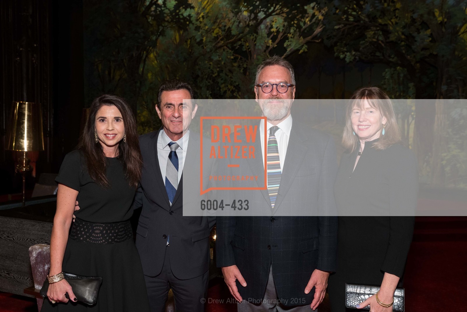 Candace Cavanaugh, Neal Benezra, Nion McEvoy, Leslie Berriman, SFMOMA Contemporary Vision Award, Regency Ballroom. 1300 Van Ness, November 3rd, 2015,Drew Altizer, Drew Altizer Photography, full-service agency, private events, San Francisco photographer, photographer california