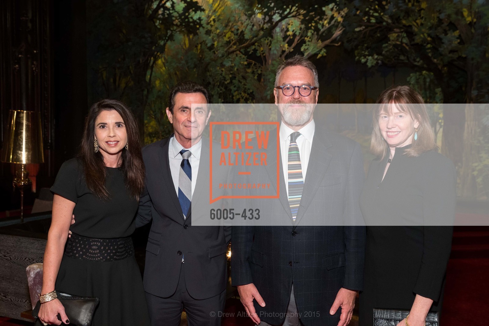 Candace Cavanaugh, SFMOMA Director Neal Benezra, Nion McEvoy, Leslie Berriman, SFMOMA Contemporary Vision Award, Regency Ballroom. 1300 Van Ness, November 3rd, 2015,Drew Altizer, Drew Altizer Photography, full-service agency, private events, San Francisco photographer, photographer california