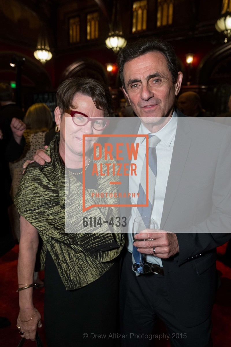 Maria Makela, Neal Benezra, SFMOMA Contemporary Vision Award, Regency Ballroom. Regency Ballroom, . 1300 Van Ness, November 3rd, 2015, Photo #6114-433 Maria Makela, Neal Benezra, Photo #6114-433