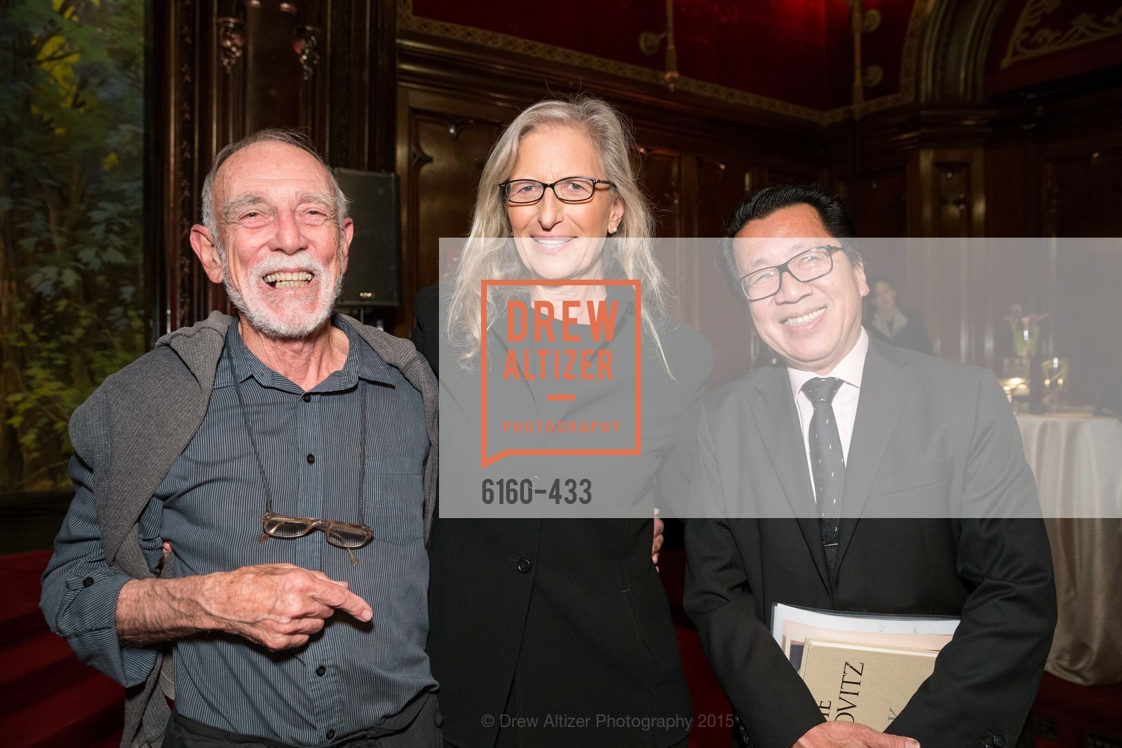 Robert Kingsbury, Annie Leibovitz, Ben Fong-Torres, SFMOMA Contemporary Vision Award, Regency Ballroom. 1300 Van Ness, November 3rd, 2015,Drew Altizer, Drew Altizer Photography, full-service agency, private events, San Francisco photographer, photographer california