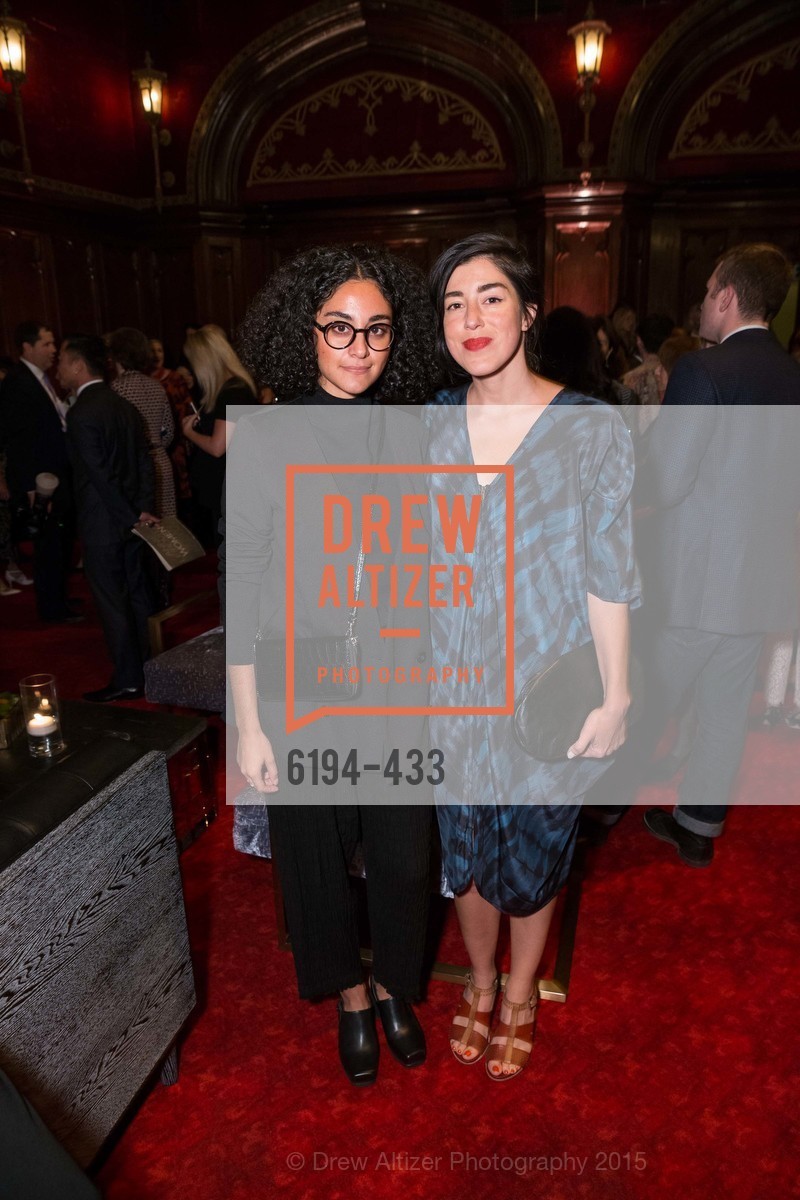 Hawa Arsala, Maria Del Rio, SFMOMA Contemporary Vision Award, Regency Ballroom. 1300 Van Ness, November 3rd, 2015,Drew Altizer, Drew Altizer Photography, full-service agency, private events, San Francisco photographer, photographer california