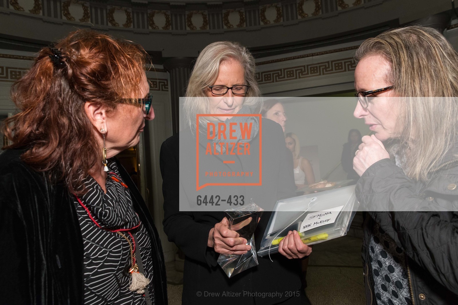 Susan Leibovitz Steinman, Annie Leibovitz, Paula Leibovitz Goodwin, SFMOMA Contemporary Vision Award, Regency Ballroom. 1300 Van Ness, November 3rd, 2015,Drew Altizer, Drew Altizer Photography, full-service agency, private events, San Francisco photographer, photographer california