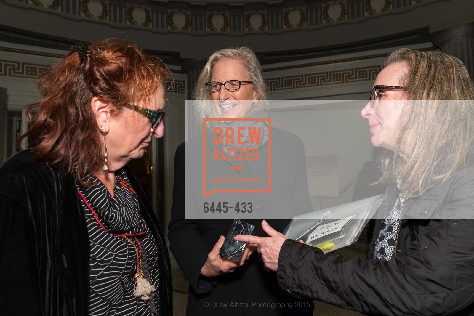 Susan Leibovitz Steinman, Annie Leibovitz, Paula Leibovitz Goodwin, SFMOMA Contemporary Vision Award, Regency Ballroom. 1300 Van Ness, November 3rd, 2015,Drew Altizer, Drew Altizer Photography, full-service event agency, private events, San Francisco photographer, photographer California