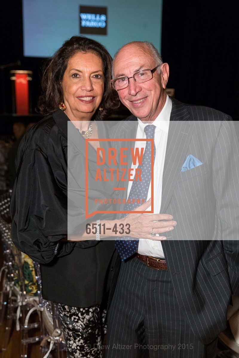 Concepcion Federman, Irwin Federman, SFMOMA Contemporary Vision Award, Regency Ballroom. Regency Ballroom, . 1300 Van Ness, November 3rd, 2015, Photo #6511-433 Concepcion Federman, Irwin Federman, Photo #6511-433