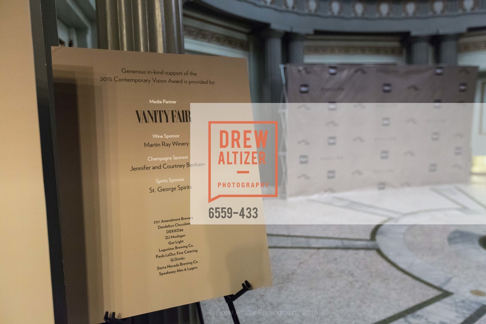 Atmosphere, SFMOMA Contemporary Vision Award, Regency Ballroom. 1300 Van Ness, November 3rd, 2015,Drew Altizer, Drew Altizer Photography, full-service agency, private events, San Francisco photographer, photographer california