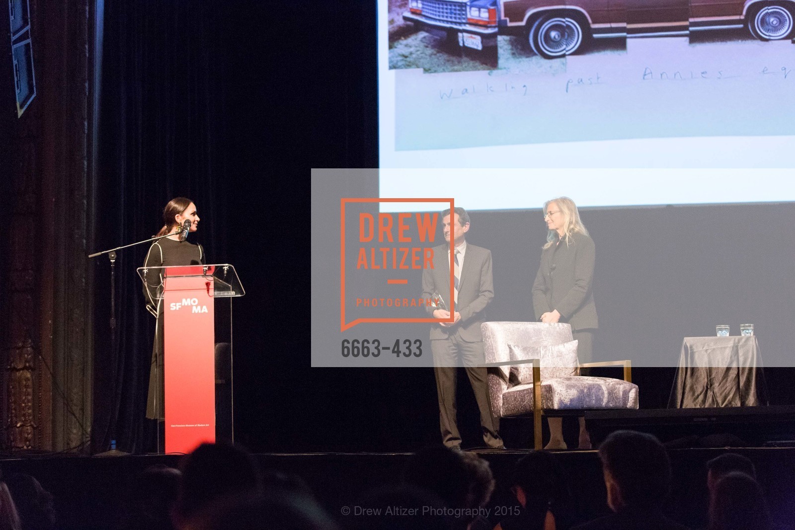 Courtney Dallaire, Neal Benezra, Annie Leibovitz, SFMOMA Contemporary Vision Award, Regency Ballroom. 1300 Van Ness, November 3rd, 2015,Drew Altizer, Drew Altizer Photography, full-service agency, private events, San Francisco photographer, photographer california