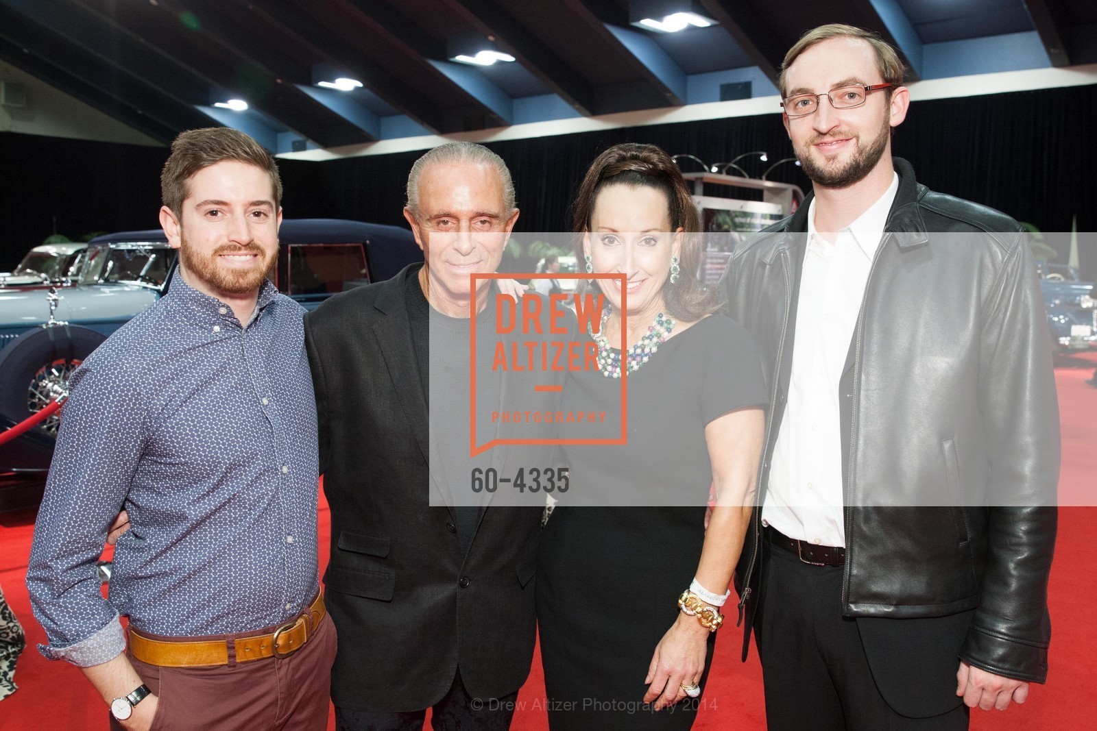 Serj Berelson, David Berelson, Tony Wolfson, Roger Gallagher, ACADEMY OF ARTS UNIVERSITY Reception at SF International Auto Show, US, November 22nd, 2014, Photo #60-4335 Serj Berelson, David Berelson, Tony Wolfson, Roger Gallagher, Photo #60-4335