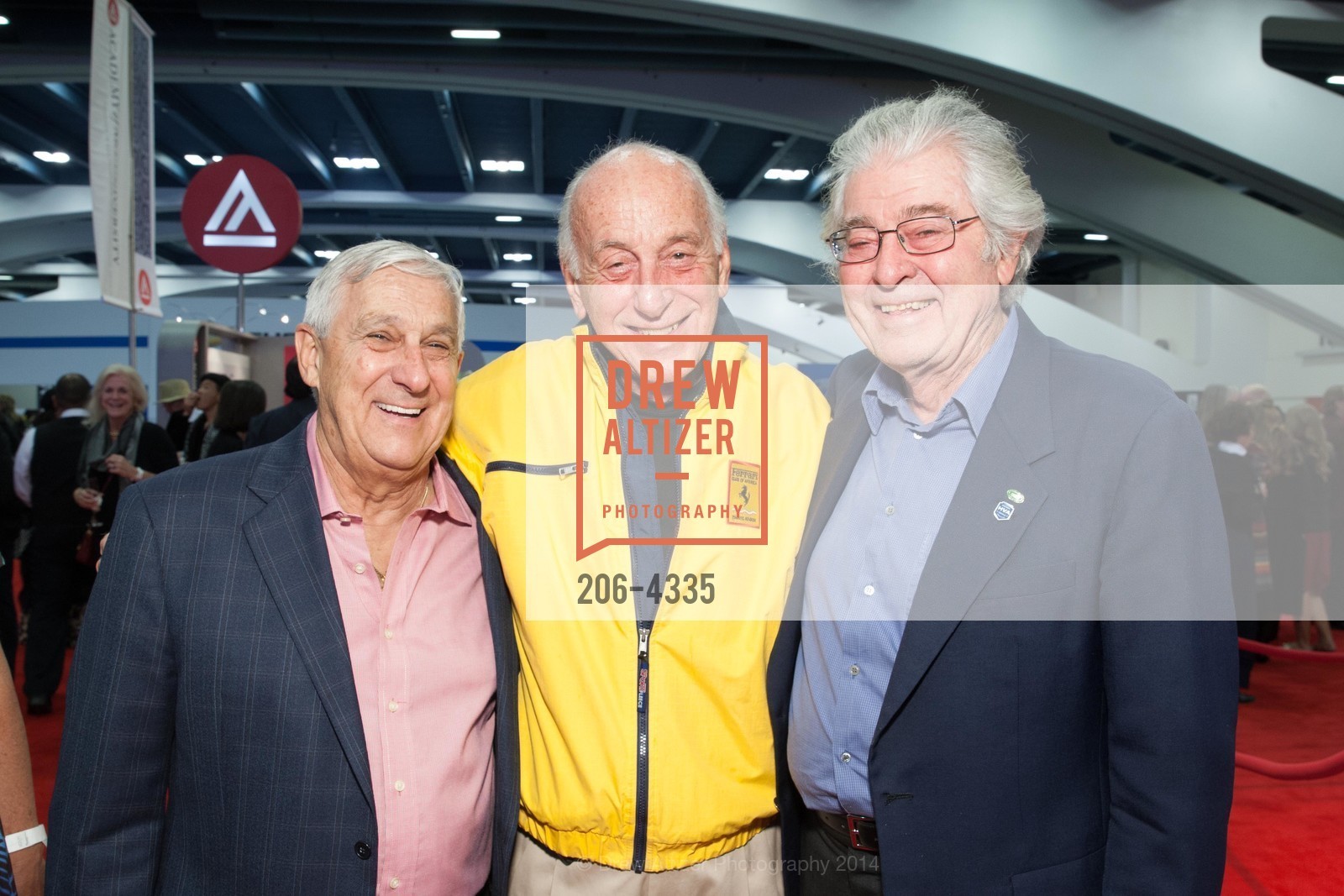 Sal Zammitti, Rick Renzella, Fitz Gilbertson, ACADEMY OF ARTS UNIVERSITY Reception at SF International Auto Show, US, November 22nd, 2014, Photo #206-4335 Sal Zammitti, Rick Renzella, Fitz Gilbertson, Photo #206-4335