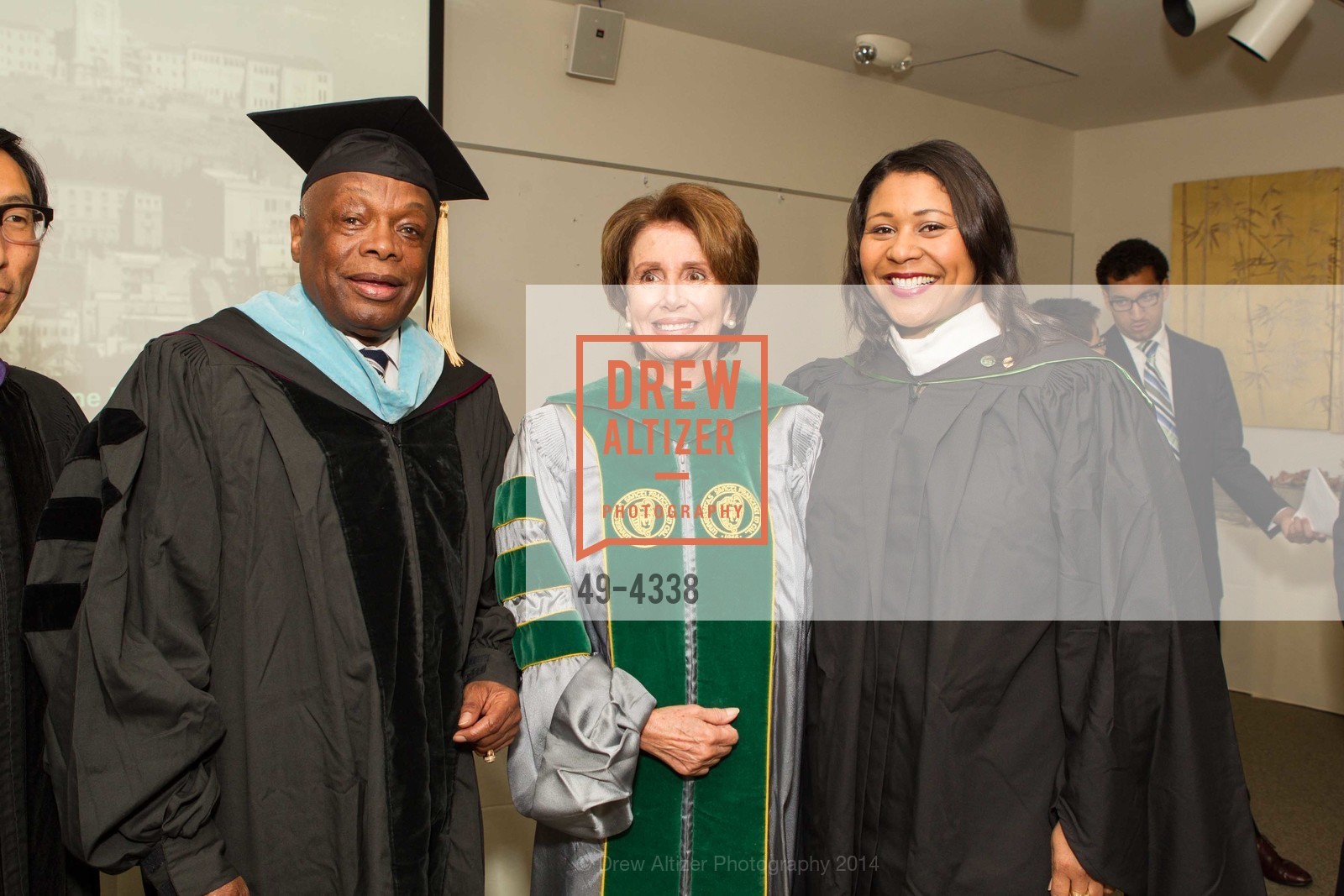 Willie Brown, Nancy Pelosi, London Breed, Photo #49-4338