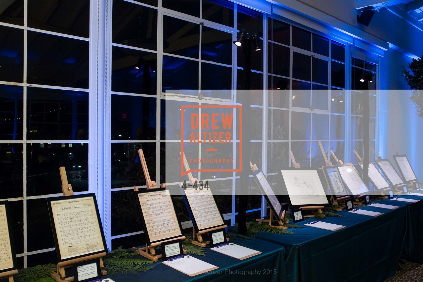 Atmosphere, The Walt Disney Family Museum Fundraising Gala and Diane Disney Miller Lifetime Achievement Award, Golden Gate Club. 135 Fisher Loop in the Presidio, November 3rd, 2015,Drew Altizer, Drew Altizer Photography, full-service agency, private events, San Francisco photographer, photographer california