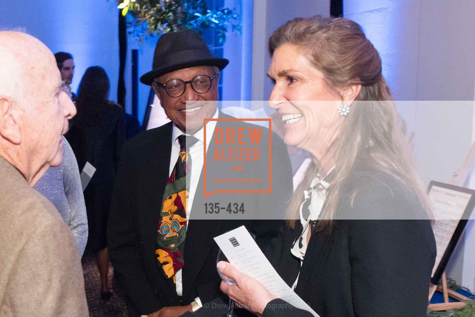 Floyd Norman, Tammy Miller, The Walt Disney Family Museum Fundraising Gala and Diane Disney Miller Lifetime Achievement Award, Golden Gate Club. Golden Gate Club, . 135 Fisher Loop in the Presidio, November 3rd, 2015, Photo #135-434 Floyd Norman, Tammy Miller, Photo #135-434
