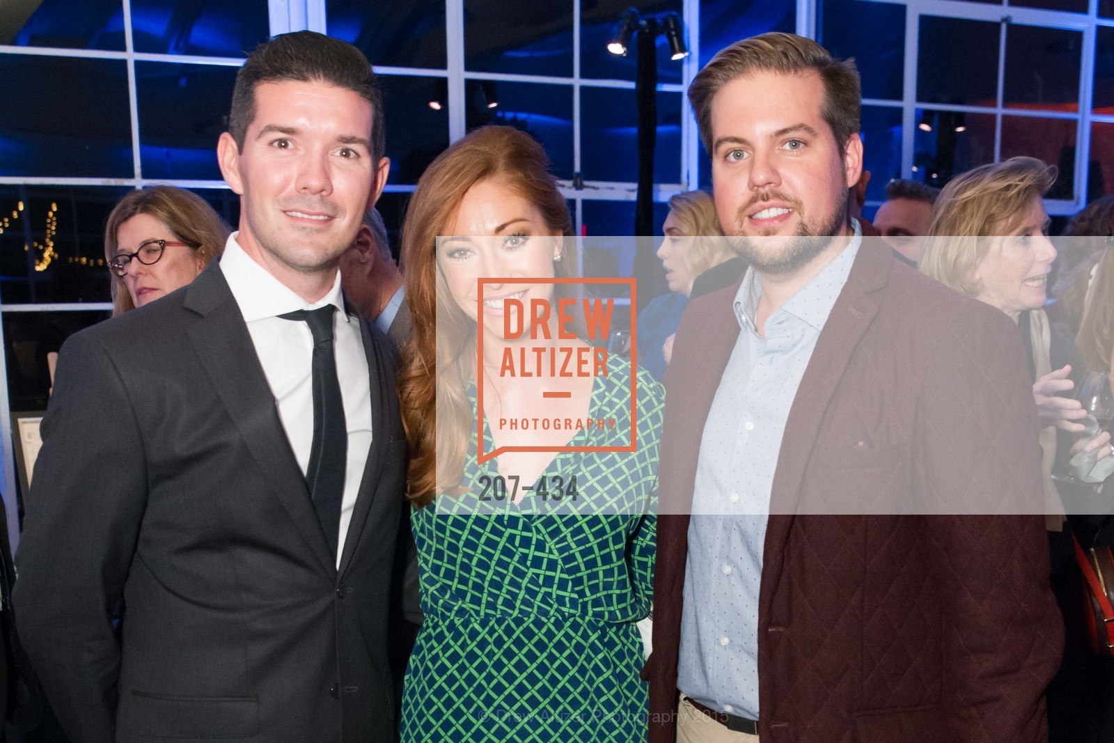Ryan Lincks, Whitney Hudak, Joey Hodges, The Walt Disney Family Museum Fundraising Gala and Diane Disney Miller Lifetime Achievement Award, Golden Gate Club. 135 Fisher Loop in the Presidio, November 3rd, 2015