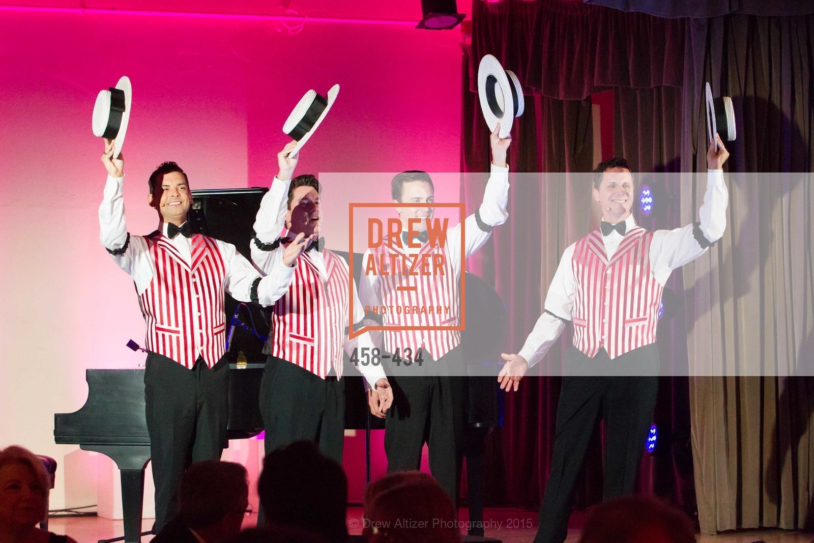 Performance By Dapper Dans of Disneyland, The Walt Disney Family Museum Fundraising Gala and Diane Disney Miller Lifetime Achievement Award, Golden Gate Club. 135 Fisher Loop in the Presidio, November 3rd, 2015,Drew Altizer, Drew Altizer Photography, full-service agency, private events, San Francisco photographer, photographer california