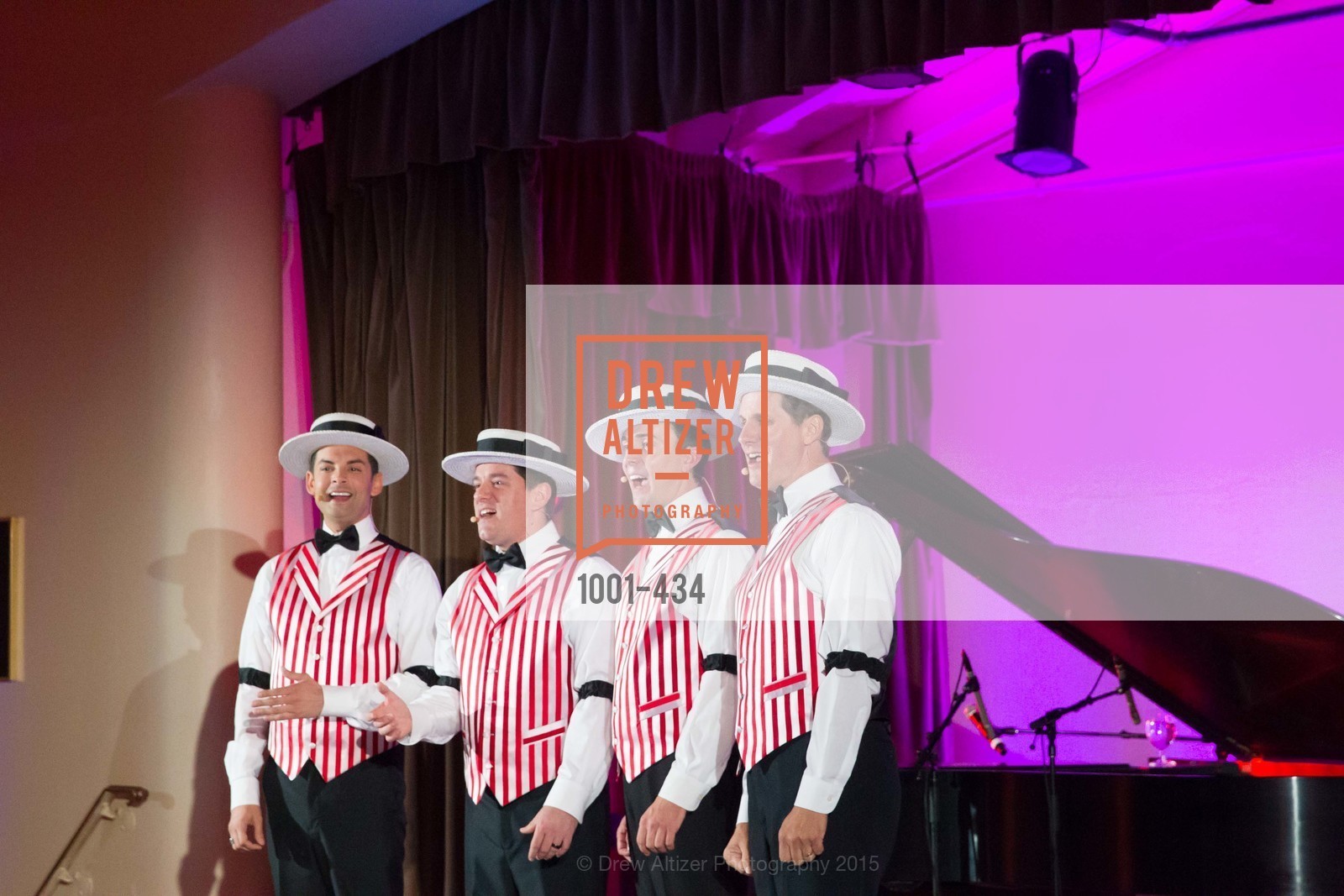 Performance By Dapper Dans of Disneyland, The Walt Disney Family Museum Fundraising Gala and Diane Disney Miller Lifetime Achievement Award, Golden Gate Club. 135 Fisher Loop in the Presidio, November 3rd, 2015,Drew Altizer, Drew Altizer Photography, full-service agency, private events, San Francisco photographer, photographer california