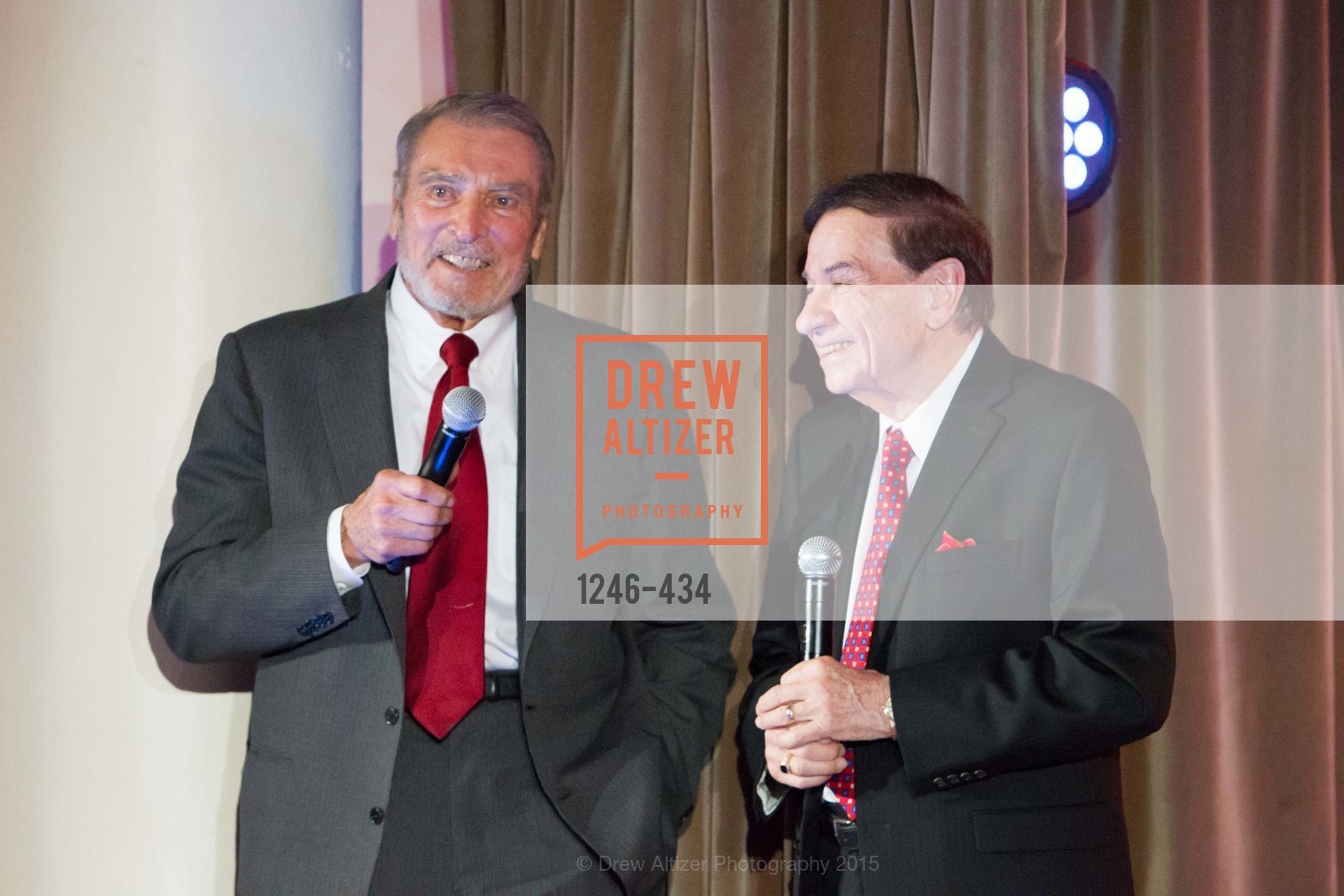 Ron Miller, Richard Sherman, The Walt Disney Family Museum Fundraising Gala and Diane Disney Miller Lifetime Achievement Award, Golden Gate Club. 135 Fisher Loop in the Presidio, November 3rd, 2015,Drew Altizer, Drew Altizer Photography, full-service agency, private events, San Francisco photographer, photographer california