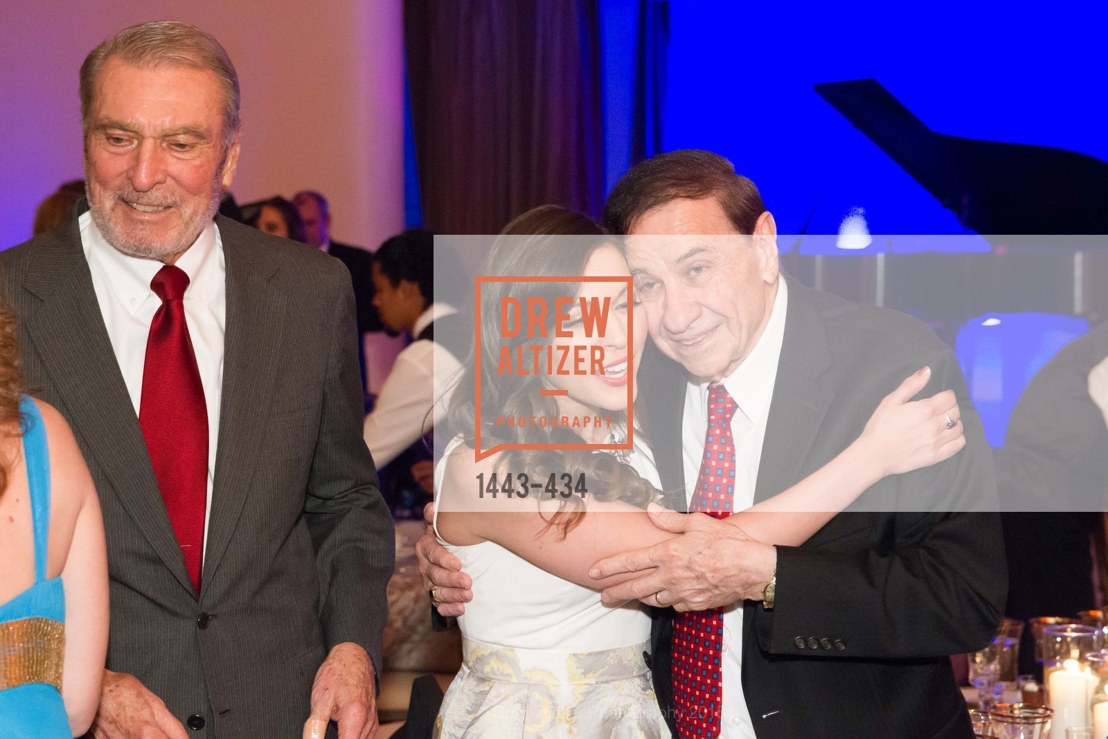 Ron Miller, Juliana Hansen, Richard Sherman, The Walt Disney Family Museum Fundraising Gala and Diane Disney Miller Lifetime Achievement Award, Golden Gate Club. 135 Fisher Loop in the Presidio, November 3rd, 2015,Drew Altizer, Drew Altizer Photography, full-service agency, private events, San Francisco photographer, photographer california