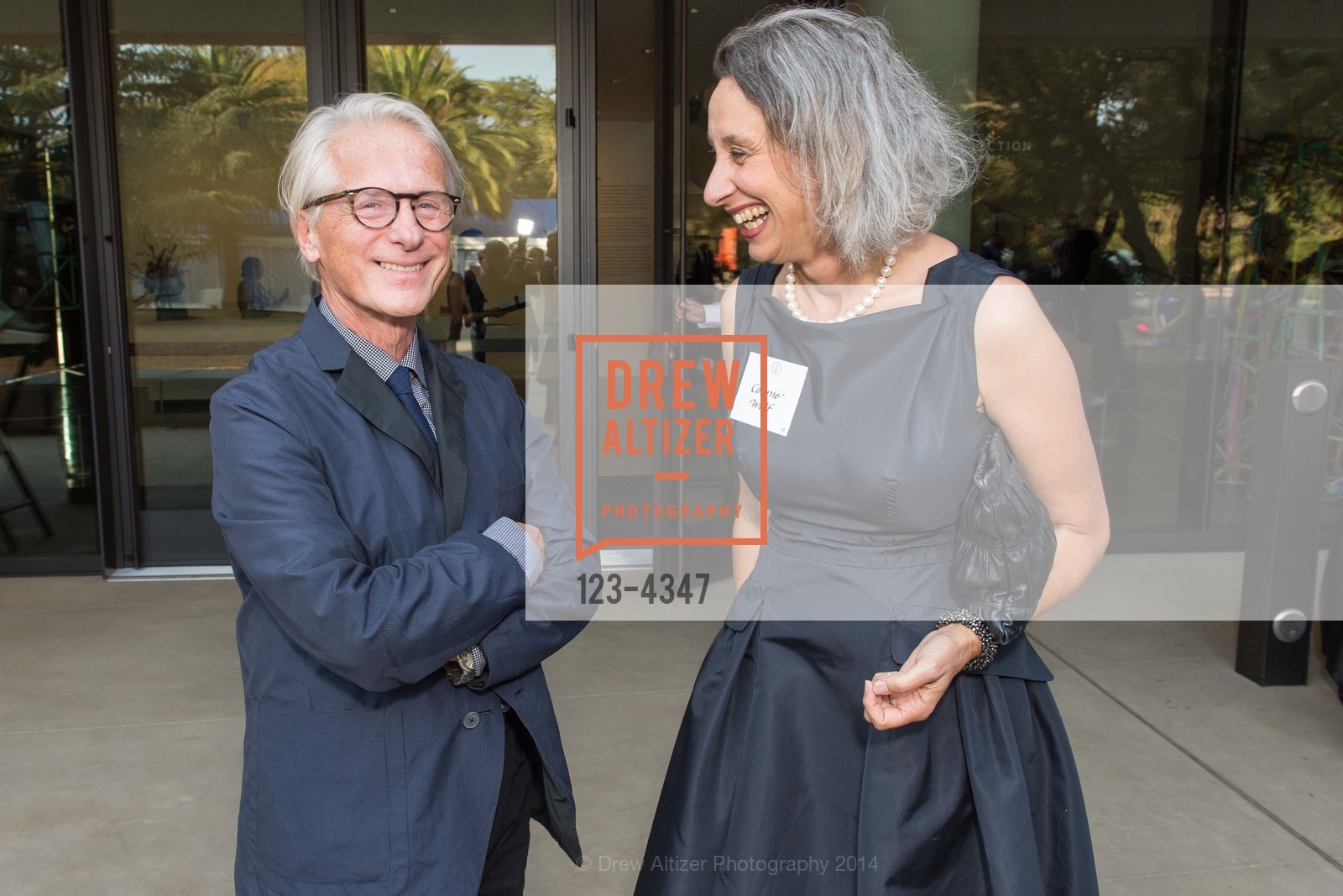 Douglas Baxter, Connie Wolf, THE ANDERSON COLLECTION Opening Gala at STANFORD UNIVERSITY, US, September 19th, 2014, Photo #123-4347 Douglas Baxter, Connie Wolf, Photo #123-4347