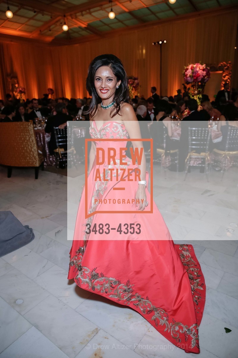 Komal Shah, SAN FRANCISCO OPERA'S 92nd Season, Opera Ball 2014: Passione, US, September 5th, 2014, Photo #3483-4353 Komal Shah, Photo #3483-4353