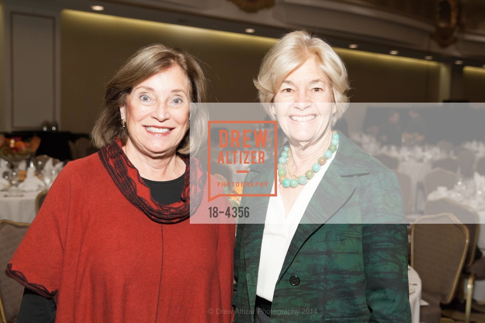Tina Bartlett Hinckley, Nancy Mueller, ARCS FOUNDATION 2014 Scholar Awards Luncheon, US, October 31st, 2014, Photo #18-4356 Tina Bartlett Hinckley, Nancy Mueller, Photo #18-4356