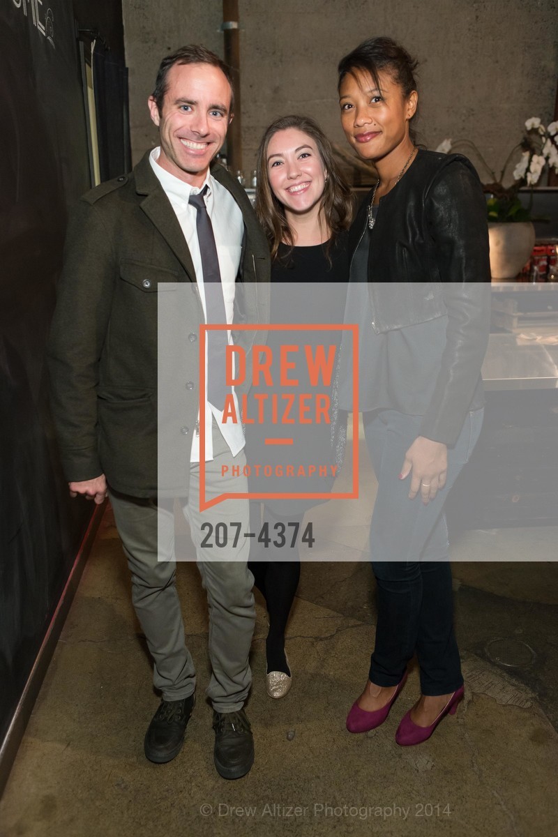 Justin Weiner, Jameson Bunn, Michelle Phillips, ROAD TWENTY-TWO Launch Party, US, November 2nd, 2014, Photo #207-4374 Justin Weiner, Jameson Bunn, Michelle Phillips, Photo #207-4374