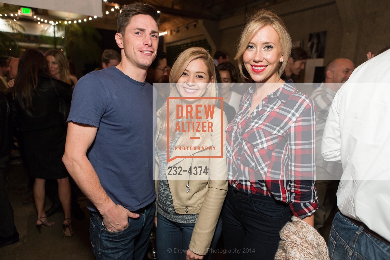 Nick Zacher, Lisa Marino, Alyssa Holden, ROAD TWENTY-TWO Launch Party, US, November 2nd, 2014, Photo #232-4374 Nick Zacher, Lisa Marino, Alyssa Holden, Photo #232-4374