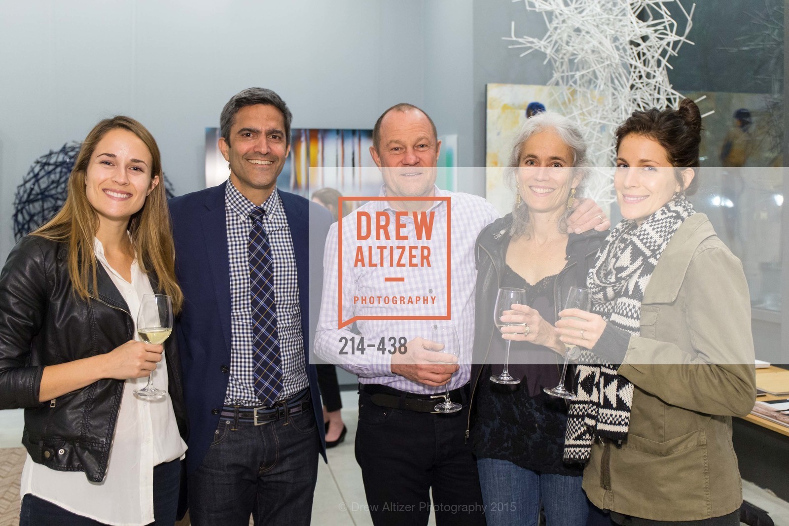 Katey Peck, Mark Breitbard, Art Peck, Kirsten Peck, Grace Peck, Stephanie Breitbard Fine Arts San Francisco Opening, Stephanie Breitbard Fine Arts. 843 Montgomery St, November 4th, 2015,Drew Altizer, Drew Altizer Photography, full-service event agency, private events, San Francisco photographer, photographer California
