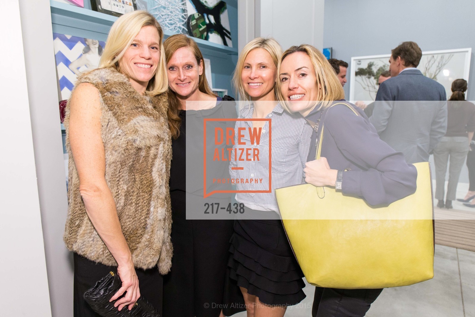 Liz Webb, Elizabeth Cooper, Simona Erwin, Kimberly Wickham, Stephanie Breitbard Fine Arts San Francisco Opening, Stephanie Breitbard Fine Arts. Stephanie Breitbard Fine Arts, . 843 Montgomery St, November 4th, 2015, Photo #217-438 Liz Webb, Elizabeth Cooper, Simona Erwin, Kimberly Wickham, Photo #217-438