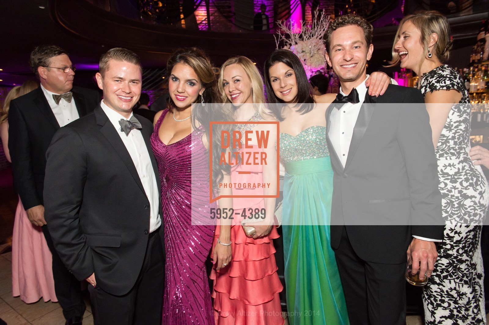 Neil Kay, Anjou Alhborn, Jen ?, Amanda Emmerson, Justin Murphy, Opera Bravo Ball 2014, US, September 6th, 2014, Photo #5952-4389 Neil Kay, Anjou Alhborn, Jen ?, Amanda Emmerson, Justin Murphy, Photo #5952-4389