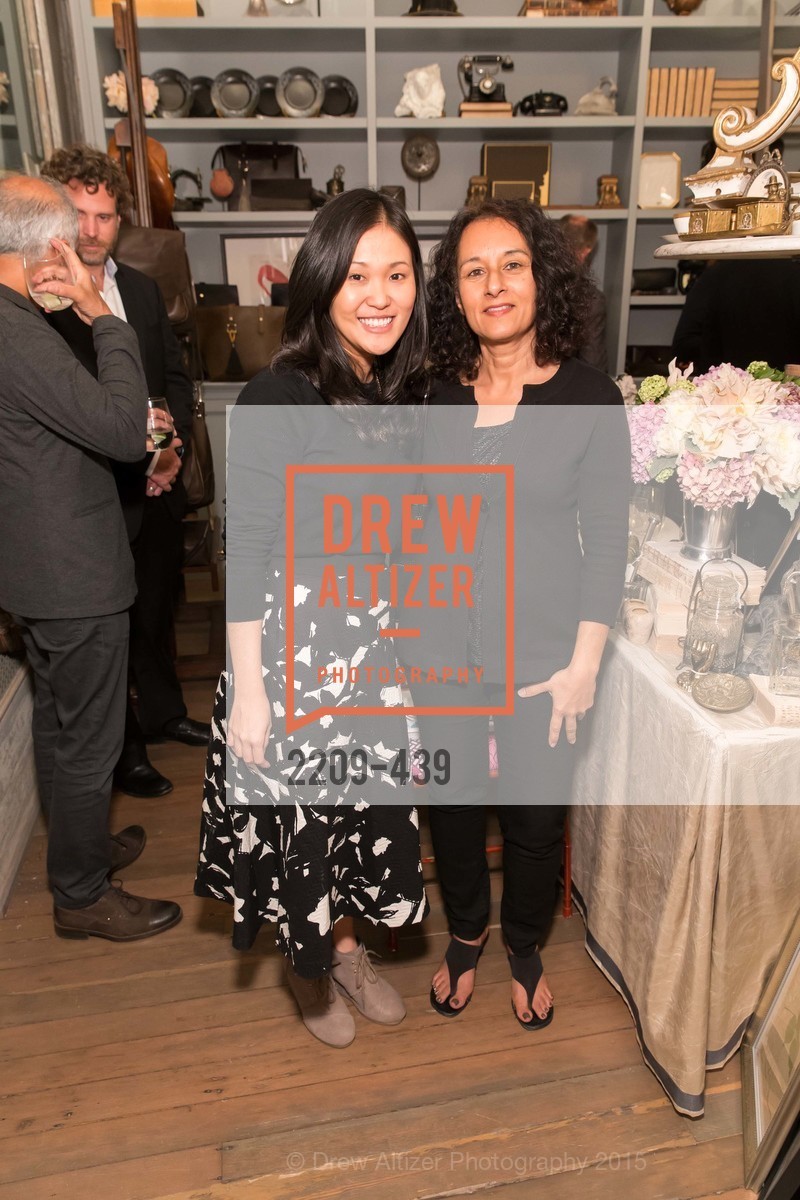 Yuni Wong, Tasneem Karimbhai, J.RACHMAN FIRST LOOK AND GRAND OPENING, JONATHAN RACHMAN DESIGN. JONATHAN RACHMAN DESIGN, . 1632C MARKET ST, November 4th, 2015, Photo #2209-439 Yuni Wong, Tasneem Karimbhai, Photo #2209-439