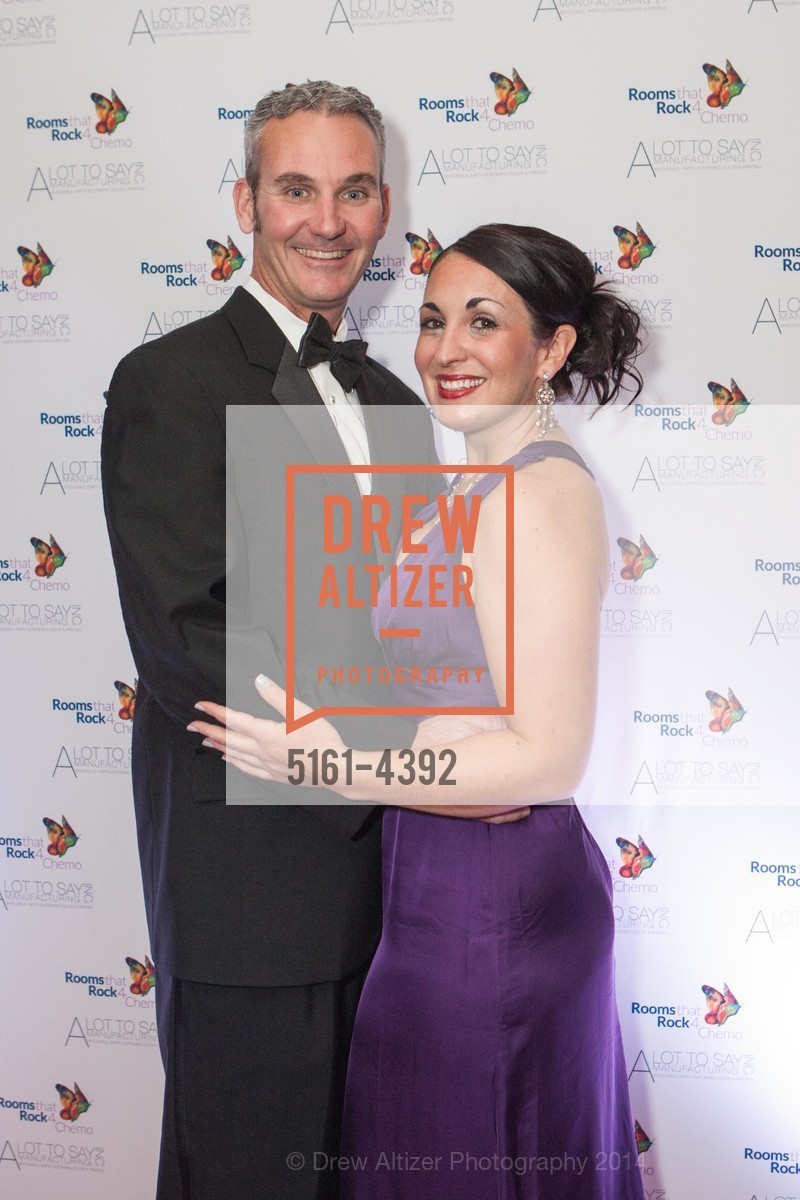 Mario Ballard, Gina Rossi, ROOMS THAT ROCK 4 Chemo Inaugural Gala, US, November 2nd, 2014, Photo #5161-4392 Mario Ballard, Gina Rossi, Photo #5161-4392