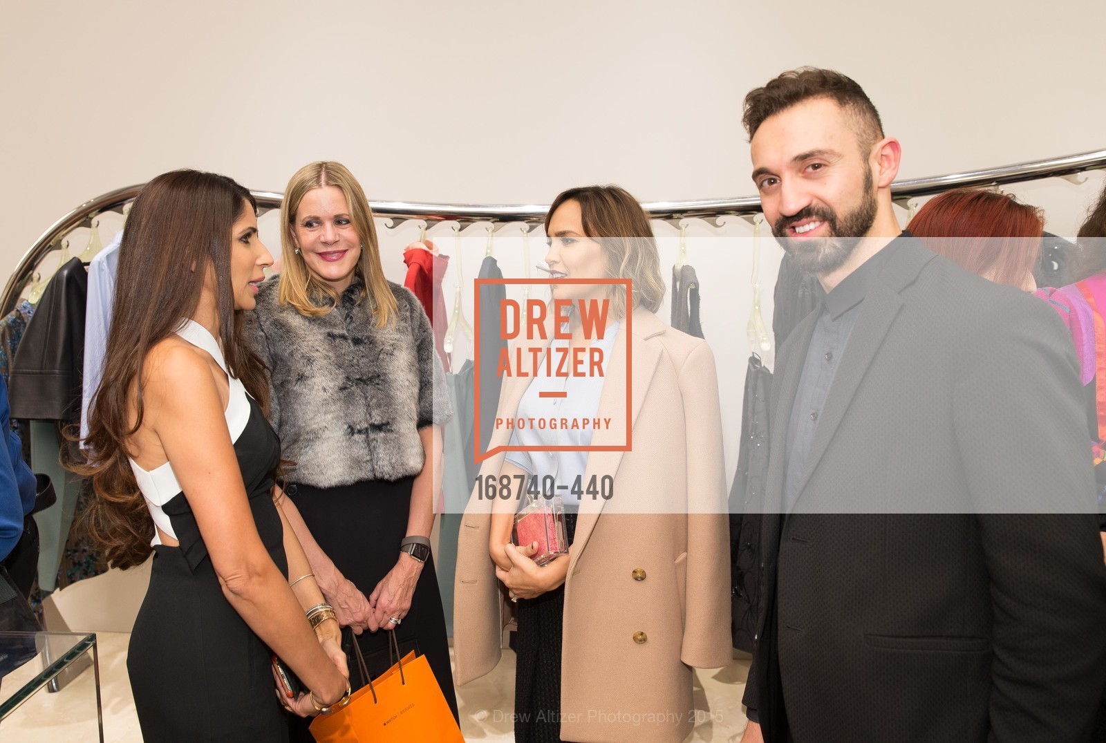 Sobia Shaikh, Mary Beth Shimmon, Stephan Rabimov, Lora DuBain, W Magazine and BAMPFA Celebrate the Opening of the Marni San Francisco Boutique with co-hosts Sabrina Buell and Alison Pincus, Marni San Francisco. 77 Maiden Lane, November 4th, 2015,Drew Altizer, Drew Altizer Photography, full-service event agency, private events, San Francisco photographer, photographer California