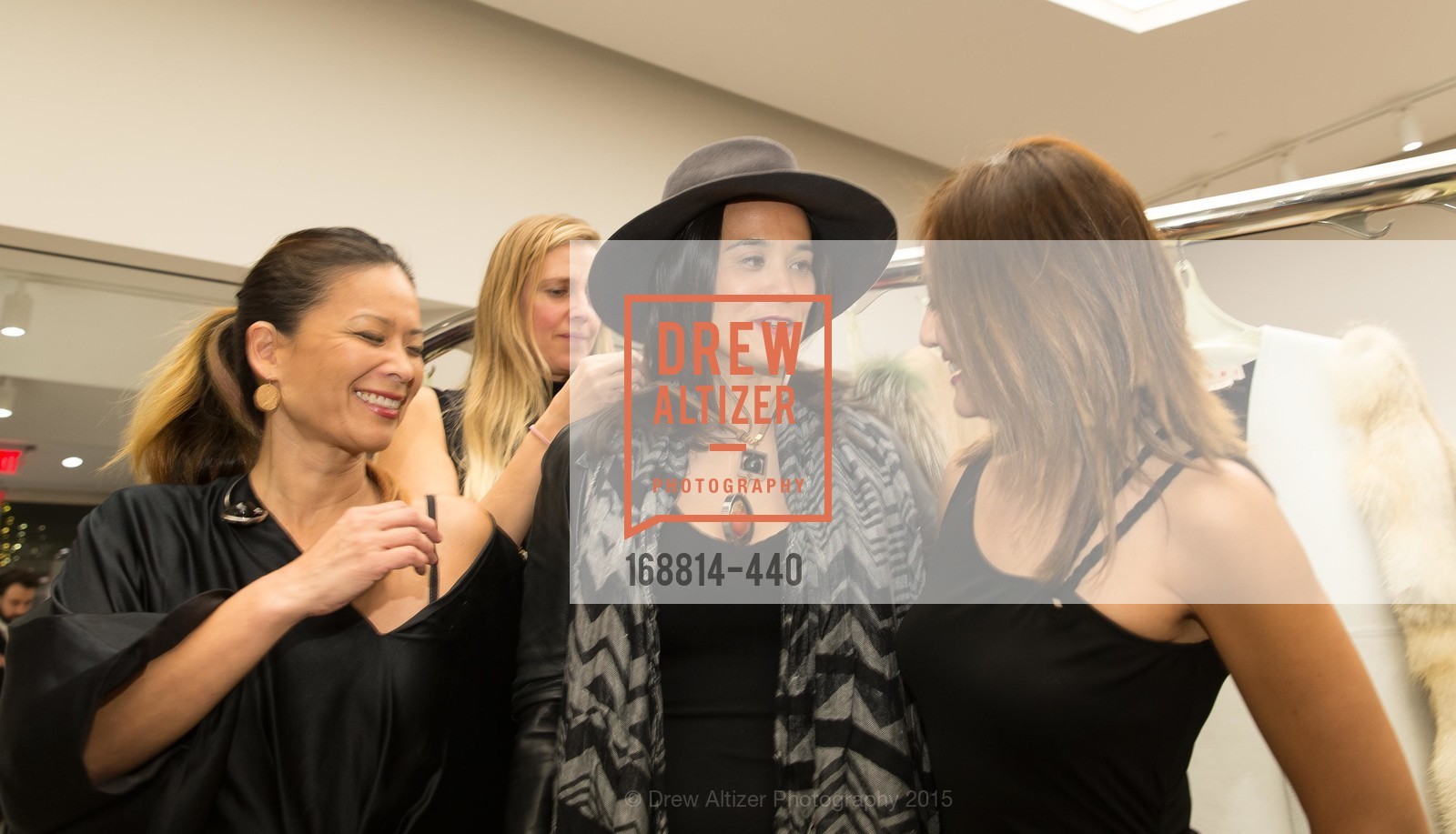 Kristen Nadaraja, Selby Taketa, Amanda Terry, Vaughn Stevenson, W Magazine and BAMPFA Celebrate the Opening of the Marni San Francisco Boutique with co-hosts Sabrina Buell and Alison Pincus, Marni San Francisco. 77 Maiden Lane, November 4th, 2015, Photo #168814-440 Kristen Nadaraja, Selby Taketa, Amanda Terry, Vaughn Stevenson, Photo #168814-440