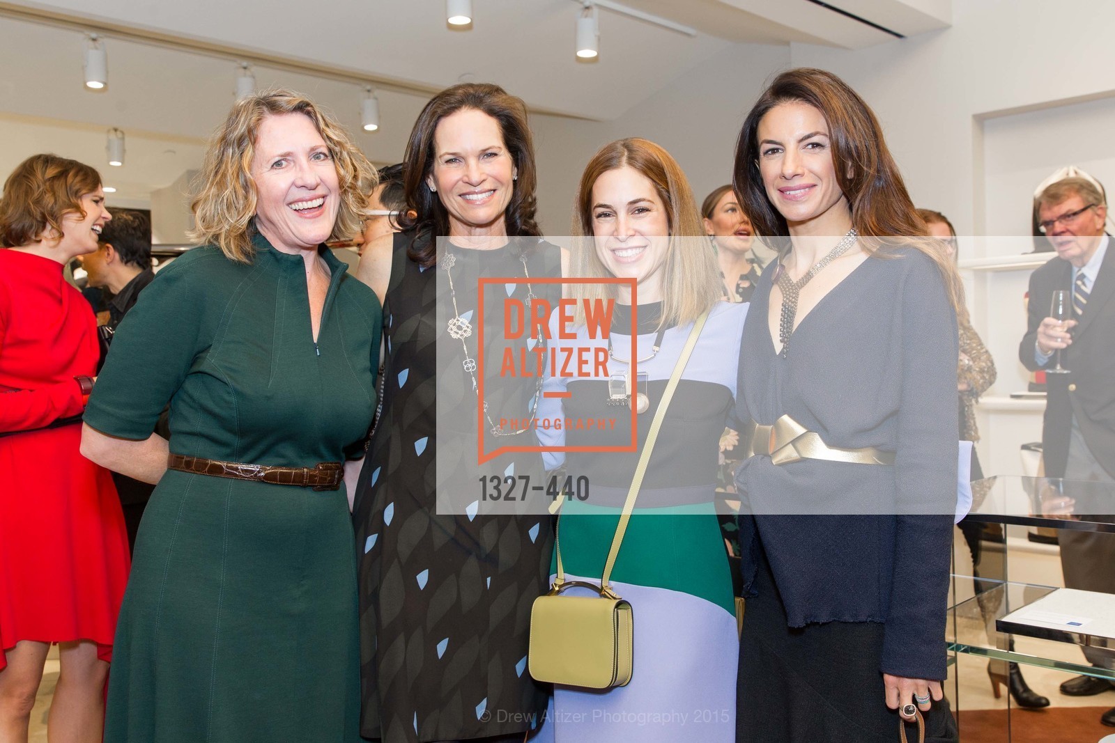 Shannon Jackson, Randi Fisher, Allison Pincus, Sabrina Buell, W Magazine and BAMPFA Celebrate the Opening of the Marni San Francisco Boutique with co-hosts Sabrina Buell and Alison Pincus, Marni San Francisco. 77 Maiden Lane, November 4th, 2015, Photo #1327-440 Shannon Jackson, Randi Fisher, Allison Pincus, Sabrina Buell, Photo #1327-440