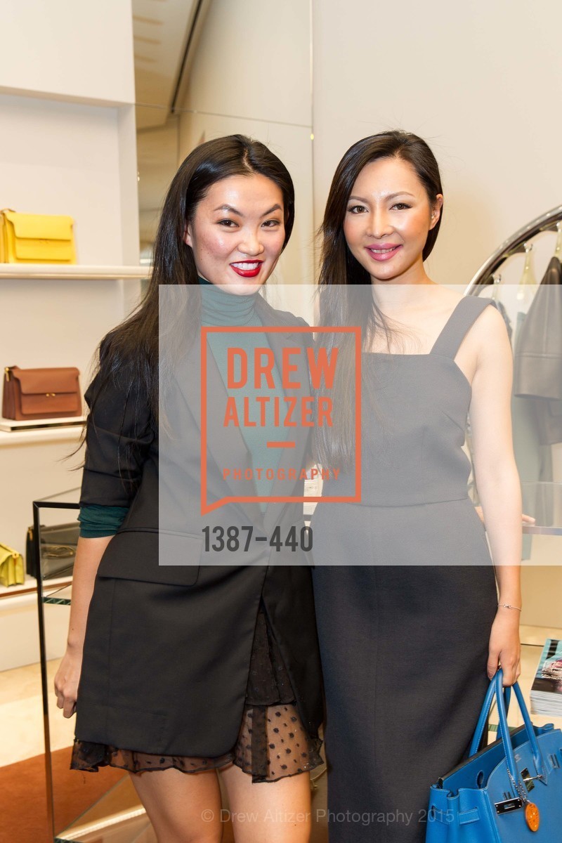 Ching Nola, Rokelle Sun, W Magazine and BAMPFA Celebrate the Opening of the Marni San Francisco Boutique with co-hosts Sabrina Buell and Alison Pincus, Marni San Francisco. 77 Maiden Lane, November 4th, 2015,Drew Altizer, Drew Altizer Photography, full-service agency, private events, San Francisco photographer, photographer california