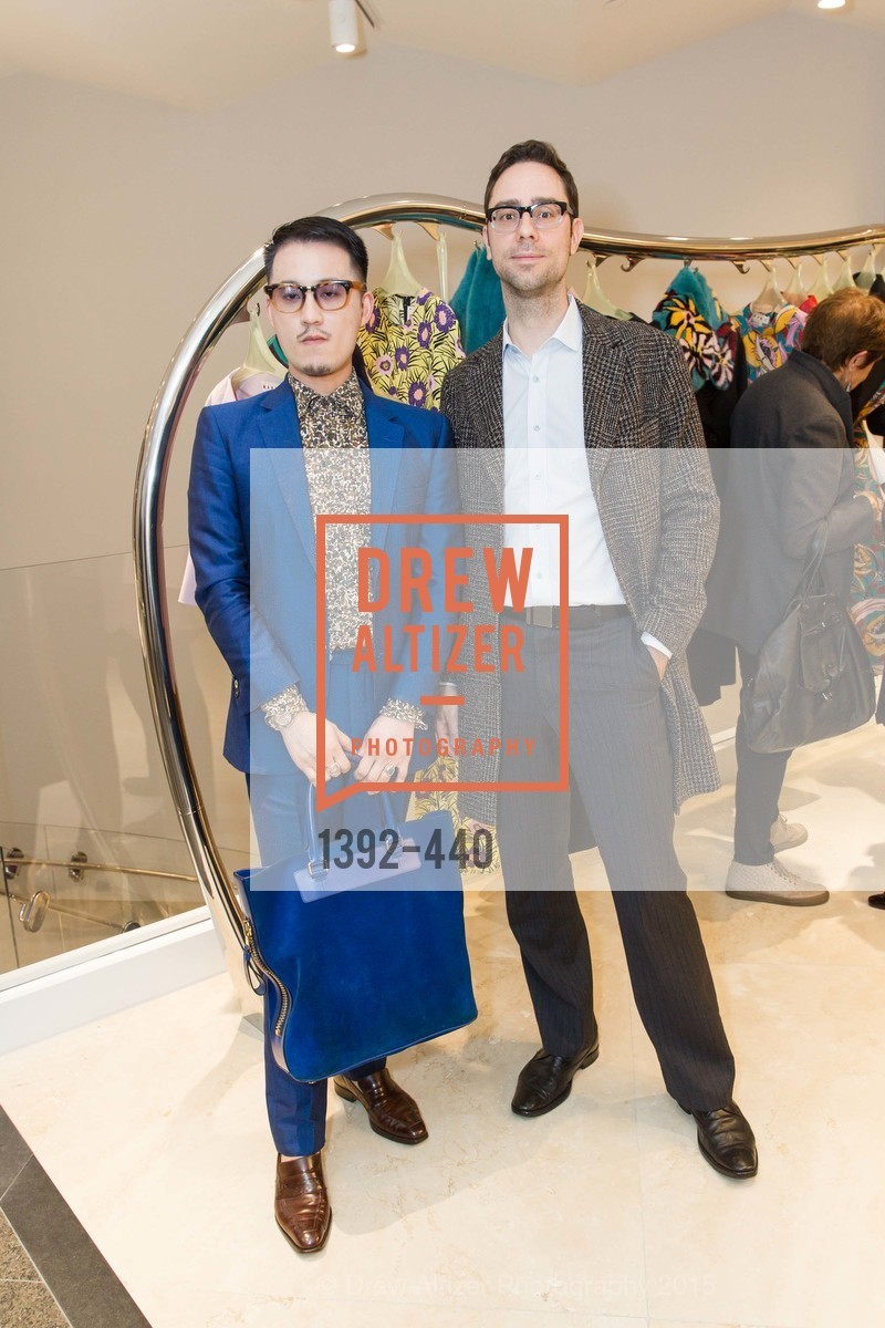 Jeffrey Ying, Sven Edward, W Magazine and BAMPFA Celebrate the Opening of the Marni San Francisco Boutique with co-hosts Sabrina Buell and Alison Pincus, Marni San Francisco. 77 Maiden Lane, November 4th, 2015,Drew Altizer, Drew Altizer Photography, full-service agency, private events, San Francisco photographer, photographer california
