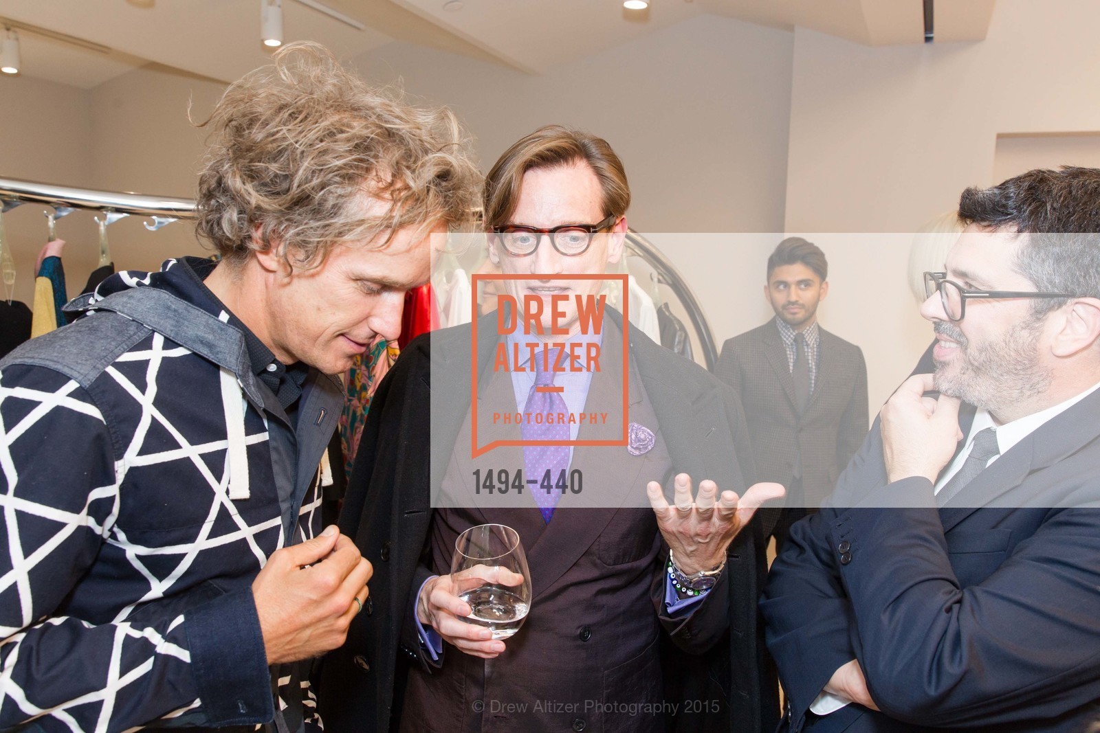 Yves Behar, Hamish Bowles, Andrea Baldo, W Magazine and BAMPFA Celebrate the Opening of the Marni San Francisco Boutique with co-hosts Sabrina Buell and Alison Pincus, Marni San Francisco. 77 Maiden Lane, November 4th, 2015,Drew Altizer, Drew Altizer Photography, full-service agency, private events, San Francisco photographer, photographer california