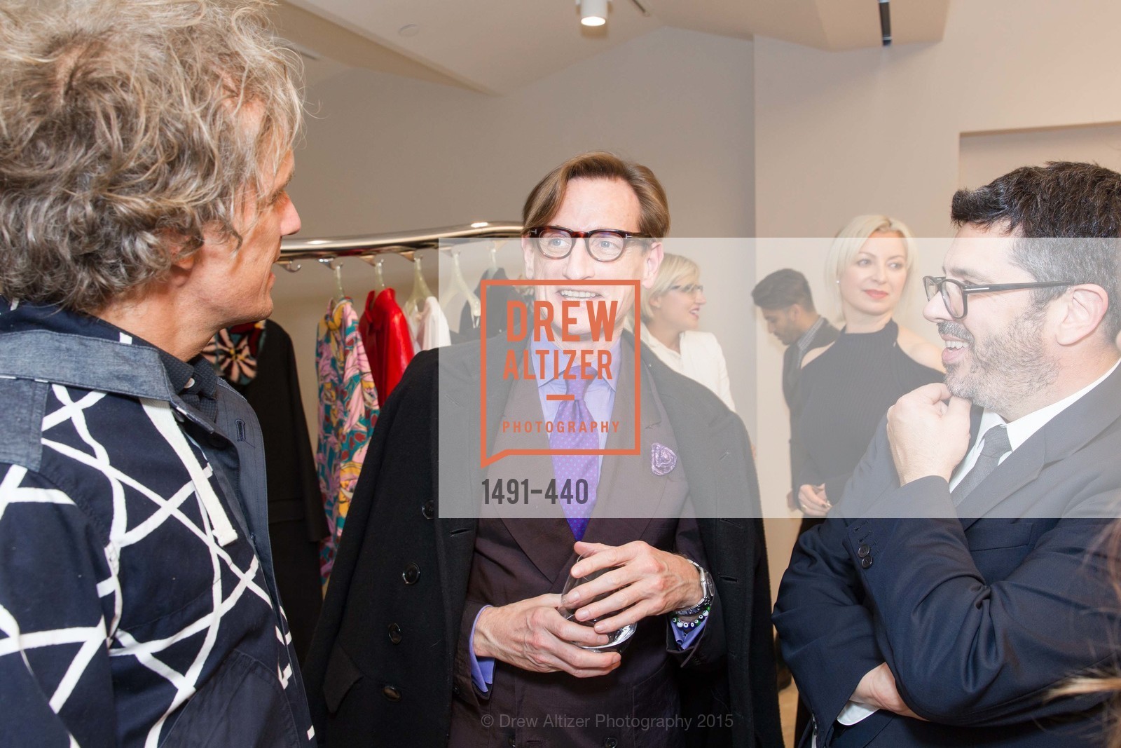 Yves Behar, Hamish Bowles, Andrea Baldo, W Magazine and BAMPFA Celebrate the Opening of the Marni San Francisco Boutique with co-hosts Sabrina Buell and Alison Pincus, Marni San Francisco. 77 Maiden Lane, November 4th, 2015,Drew Altizer, Drew Altizer Photography, full-service agency, private events, San Francisco photographer, photographer california
