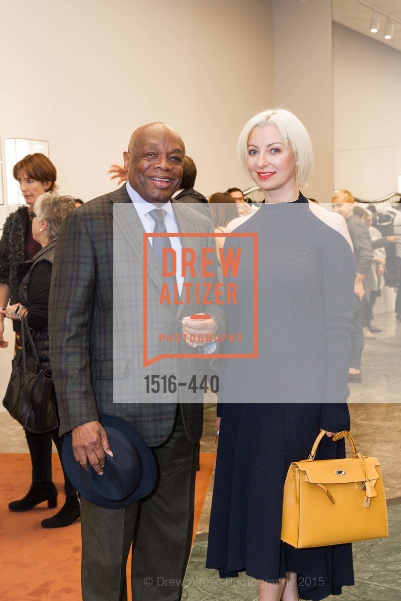 Willie Brown, Sonya Molodetskaya, W Magazine and BAMPFA Celebrate the Opening of the Marni San Francisco Boutique with co-hosts Sabrina Buell and Alison Pincus, Marni San Francisco. 77 Maiden Lane, November 4th, 2015,Drew Altizer, Drew Altizer Photography, full-service agency, private events, San Francisco photographer, photographer california