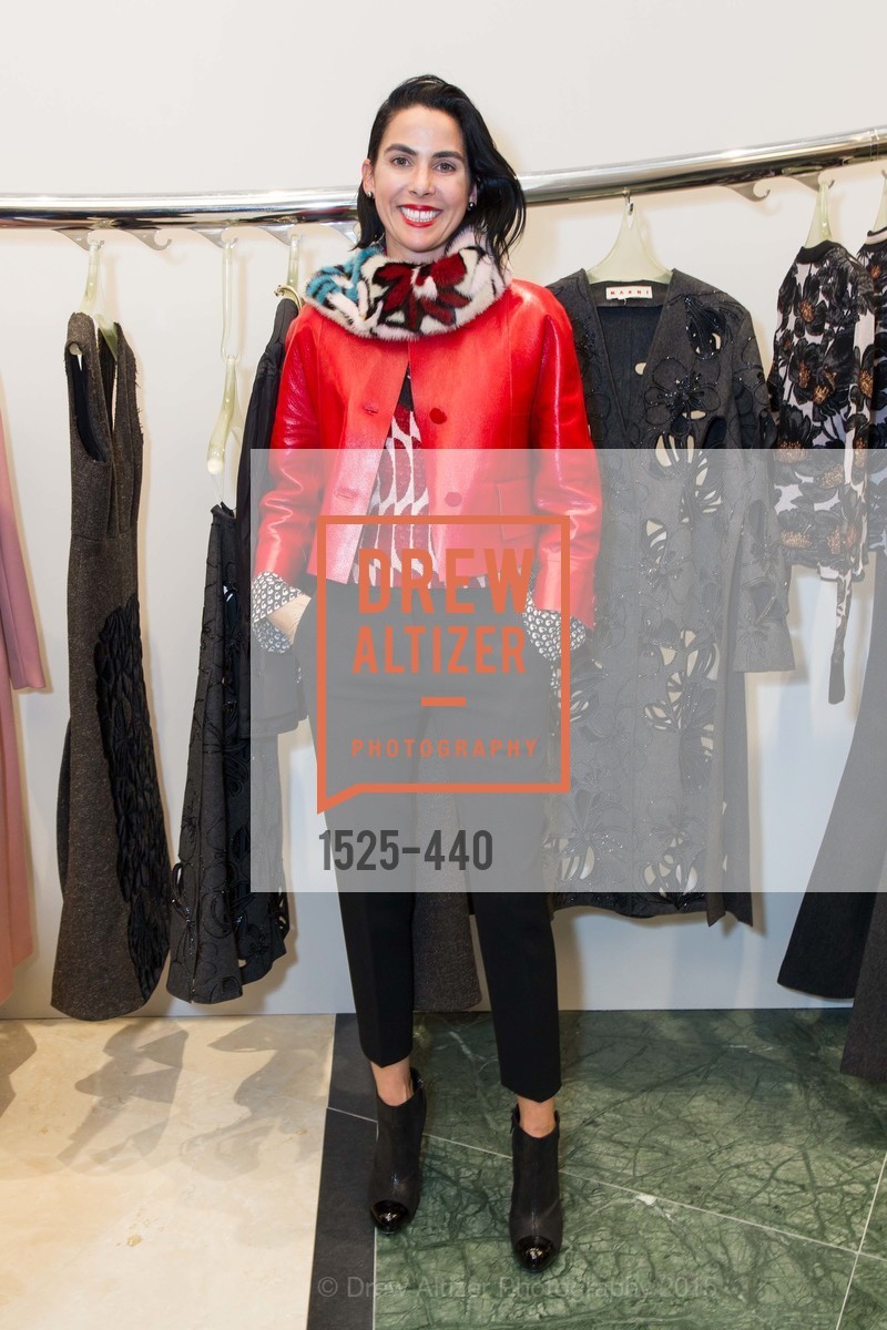 Maria Tores, W Magazine and BAMPFA Celebrate the Opening of the Marni San Francisco Boutique with co-hosts Sabrina Buell and Alison Pincus, Marni San Francisco. 77 Maiden Lane, November 4th, 2015,Drew Altizer, Drew Altizer Photography, full-service agency, private events, San Francisco photographer, photographer california