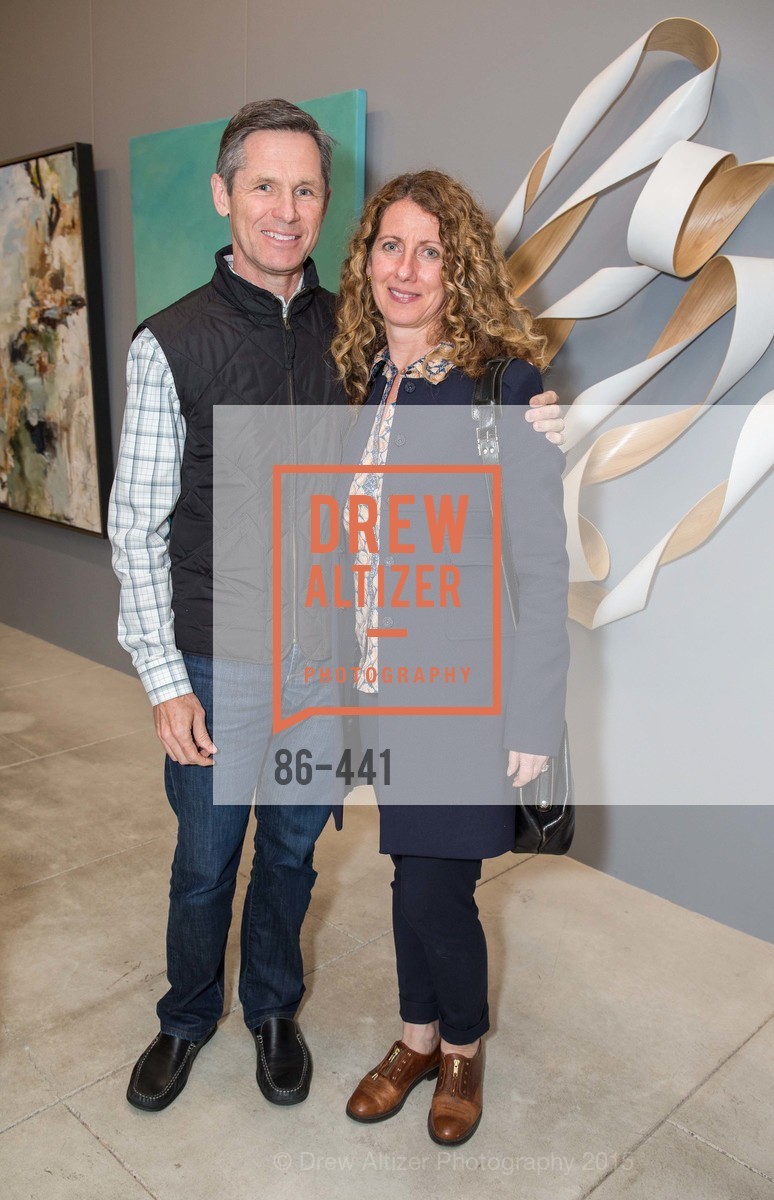 Kevin Laughlin, Kathleen Navarra, Stephanie Breitbard Fine Arts San Francisco Opening, Stephanie Breitbard Fine Arts. Stephanie Breitbard Fine Arts, . 843 Montgomery St, November 5th, 2015, Photo #86-441 Kevin Laughlin, Kathleen Navarra, Photo #86-441