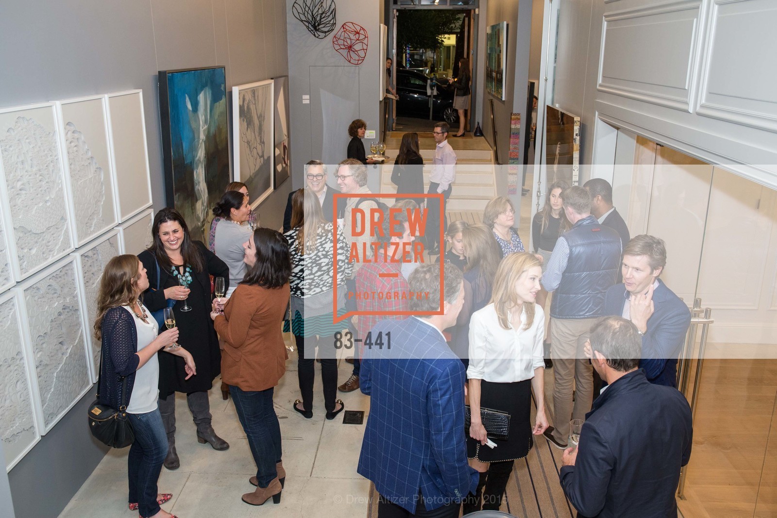 Atmosphere, Stephanie Breitbard Fine Arts San Francisco Opening, Stephanie Breitbard Fine Arts. 843 Montgomery St, November 5th, 2015,Drew Altizer, Drew Altizer Photography, full-service agency, private events, San Francisco photographer, photographer california