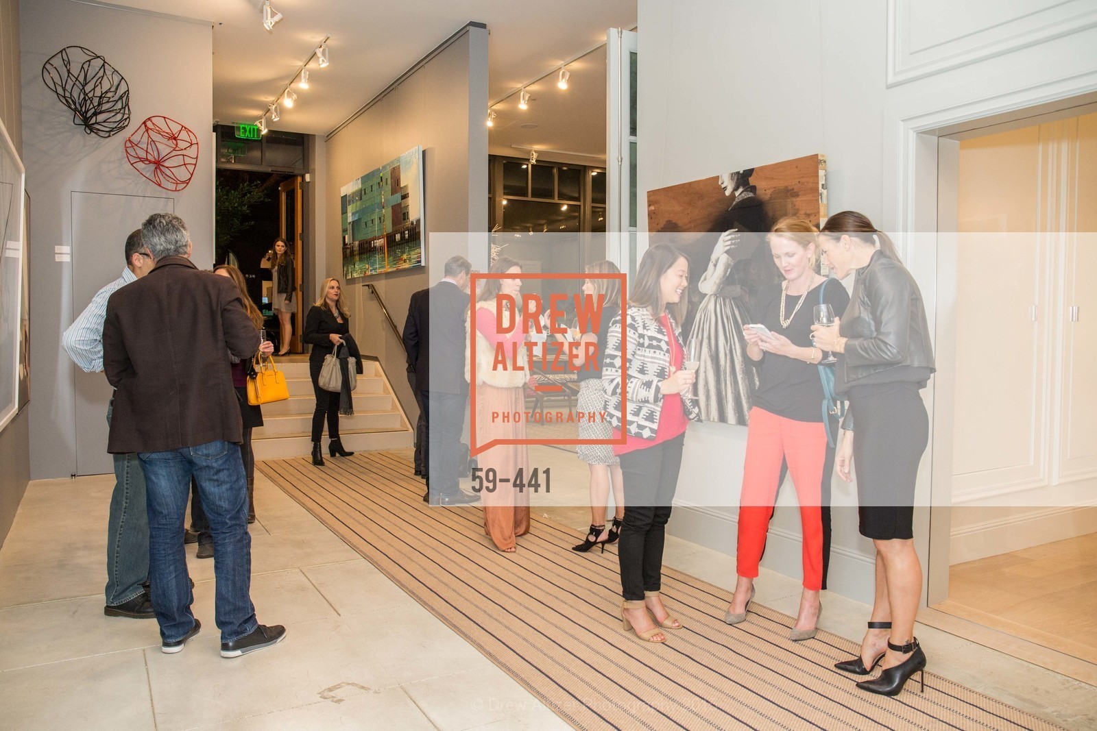 Atmosphere, Stephanie Breitbard Fine Arts San Francisco Opening, Stephanie Breitbard Fine Arts. 843 Montgomery St, November 5th, 2015,Drew Altizer, Drew Altizer Photography, full-service agency, private events, San Francisco photographer, photographer california