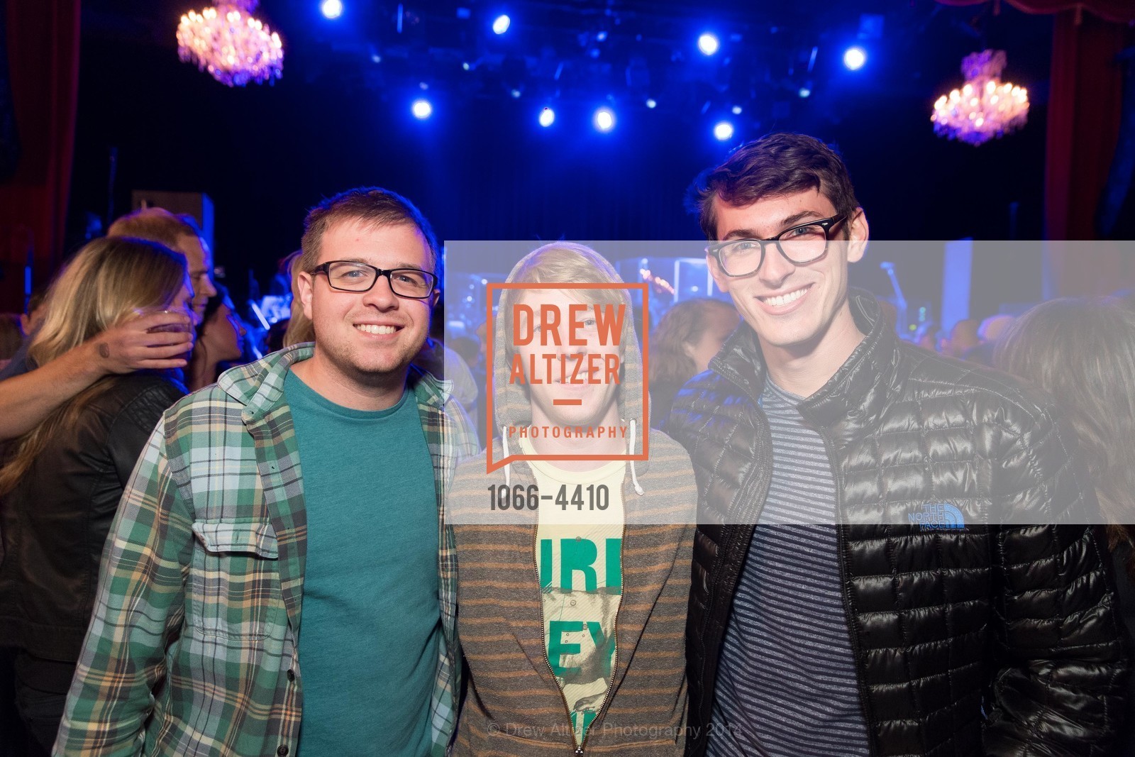 Sean McQueen, Jeff Vignos, Wade Vaughn, ROTHENBERG VENTURES Features Third Eye Blind at The Fillmore Benefiting SAN FRANCISCO GENERAL HOSPITAL FOUNDATION, US, May 5th, 2014, Photo #1066-4410 Sean McQueen, Jeff Vignos, Wade Vaughn, Photo #1066-4410