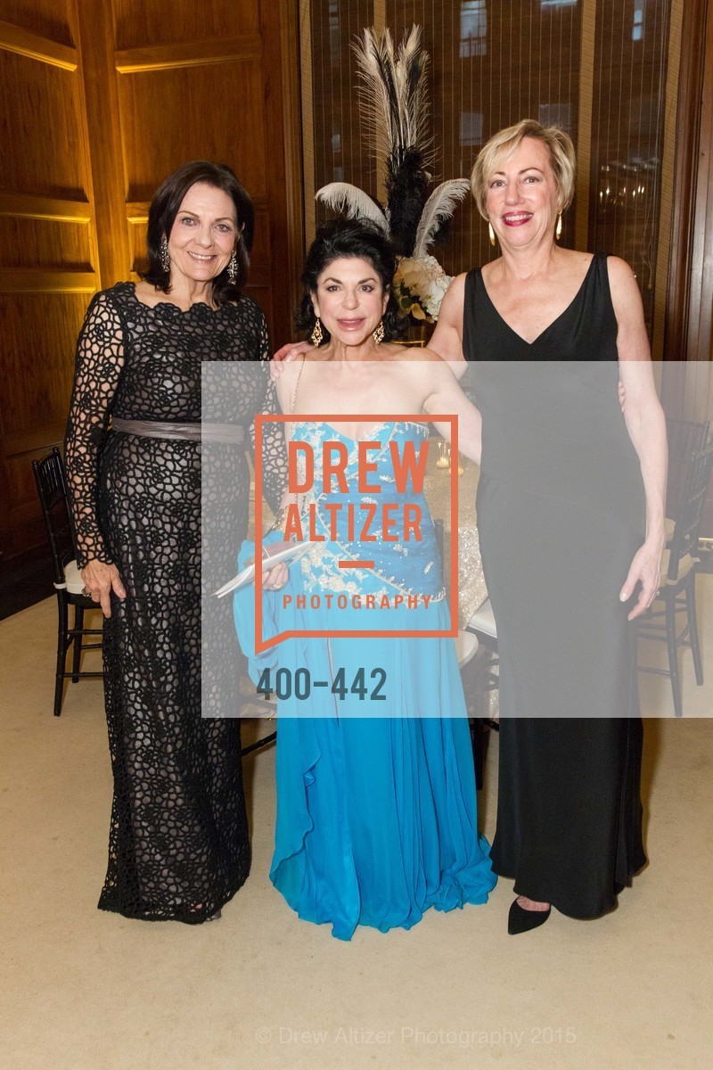 Pamela Culp, Deborah Mann, Lynn Jacobs, Metropolitan Club Presents THE CENTENNIAL GALA, Metropolitan Club. Metropolitan Club, . 640 Sutter Street, November 5th, 2015, Photo #400-442 Pamela Culp, Deborah Mann, Lynn Jacobs, Photo #400-442