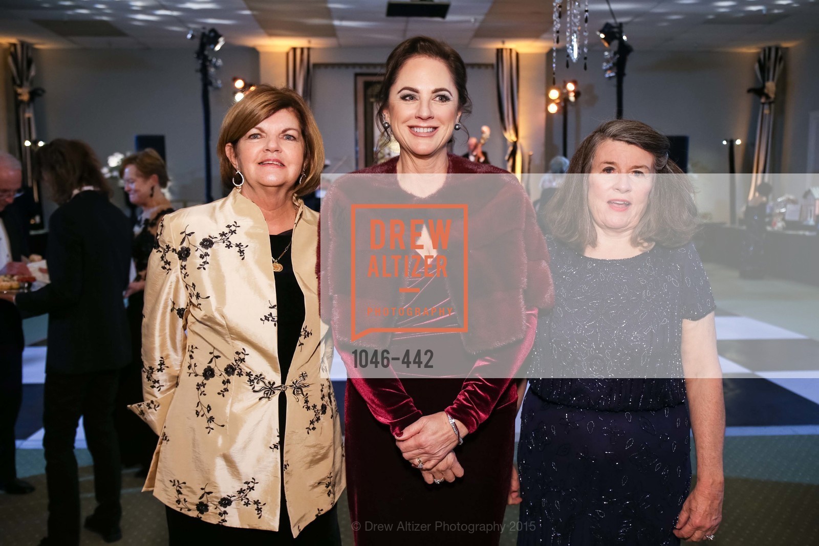 Carol Ann Rogers, Lisa Harris, Peggy Mitchell, Metropolitan Club Presents THE CENTENNIAL GALA, Metropolitan Club. 640 Sutter Street, November 5th, 2015,Drew Altizer, Drew Altizer Photography, full-service event agency, private events, San Francisco photographer, photographer California